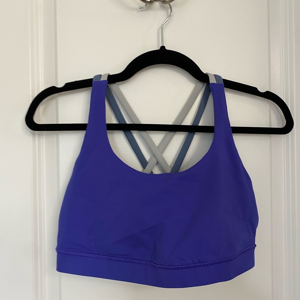 Lululemon purple sports bra size 10